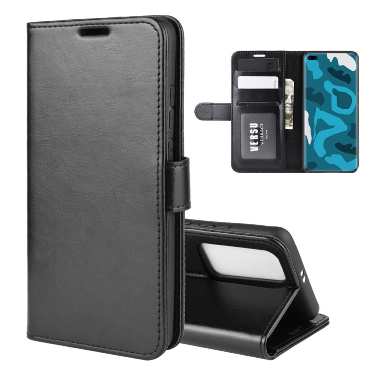 For Huawei P40 Pro R64 Texture Single Horizontal Flip Protective Case with Holder & Card Slots & Wallet& Photo Frame
