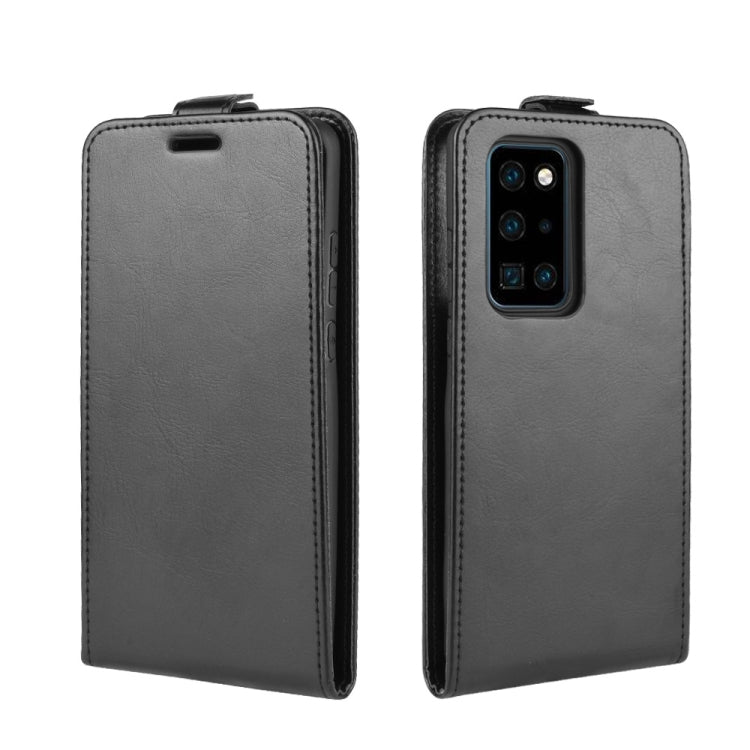 For Huawei P40 Pro R64 Texture Single Vertical Flip Leather Protective Case with Card Slots & Photo Frame
