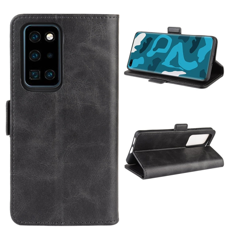 For Huawei P40 Pro Dual-side Magnetic Buckle Horizontal Flip Leather Case with Holder & Card Slots & Wallet