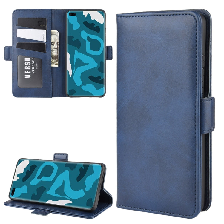 For Huawei P40 Pro Dual-side Magnetic Buckle Horizontal Flip Leather Case with Holder & Card Slots & Wallet