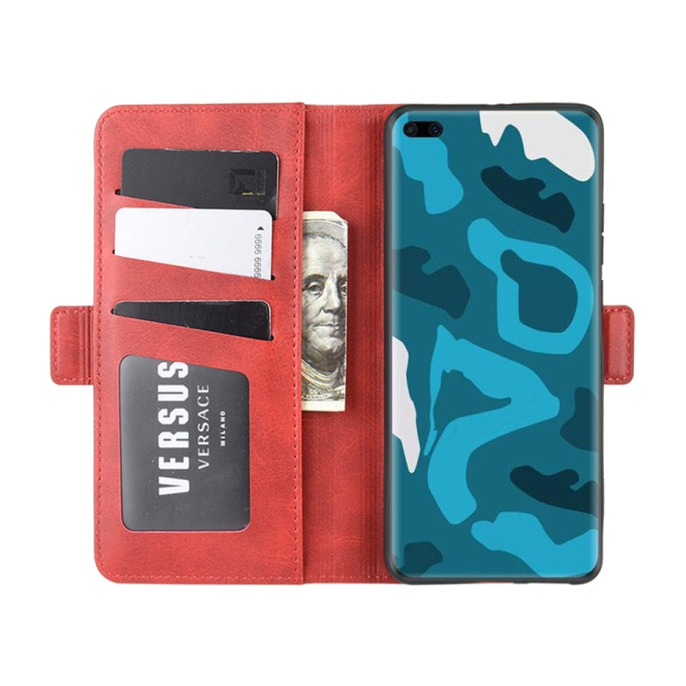 For Huawei P40 Pro Dual-side Magnetic Buckle Horizontal Flip Leather Case with Holder & Card Slots & Wallet