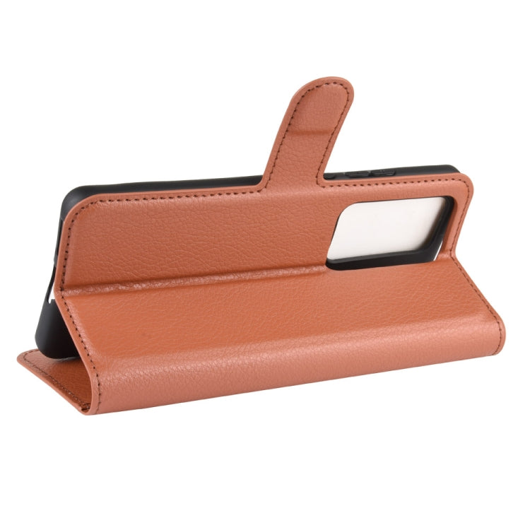 For Huawei P40 Pro Litchi Texture Horizontal Flip Protective Case with Holder & Card Slots & Wallet