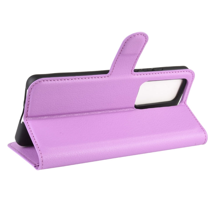 For Huawei P40 Pro Litchi Texture Horizontal Flip Protective Case with Holder & Card Slots & Wallet