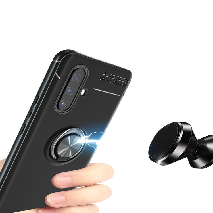 For Vivo X30 Metal Ring Holder 360 Degree Rotating TPU Case