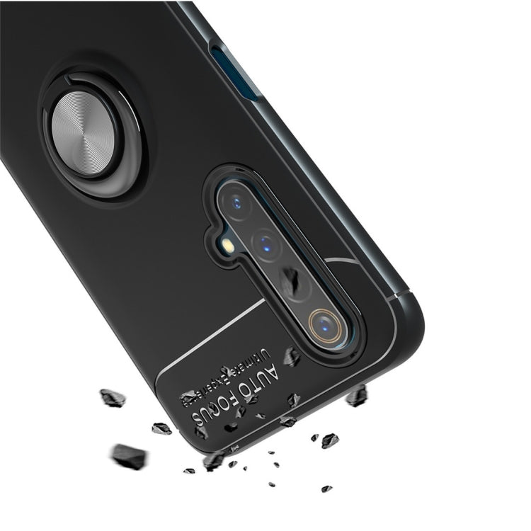 For Vivo X50 Metal Ring Holder 360 Degree Rotating TPU Case