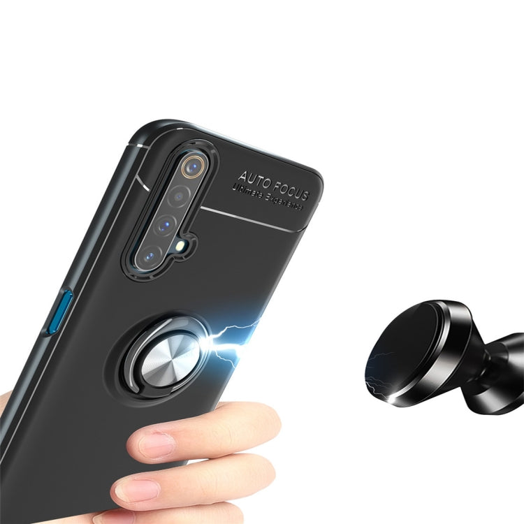 For Vivo X50 Metal Ring Holder 360 Degree Rotating TPU Case