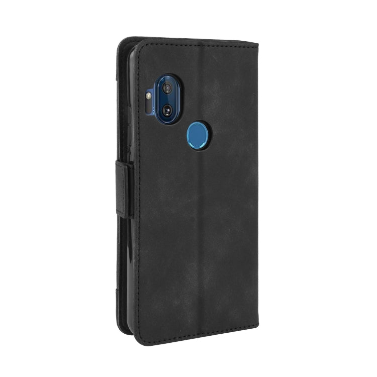 For Motorola One Hyper Wallet Style Skin Feel Calf Pattern Leather Case with Separate Card Slots & Holder & Wallet & Photo Frame