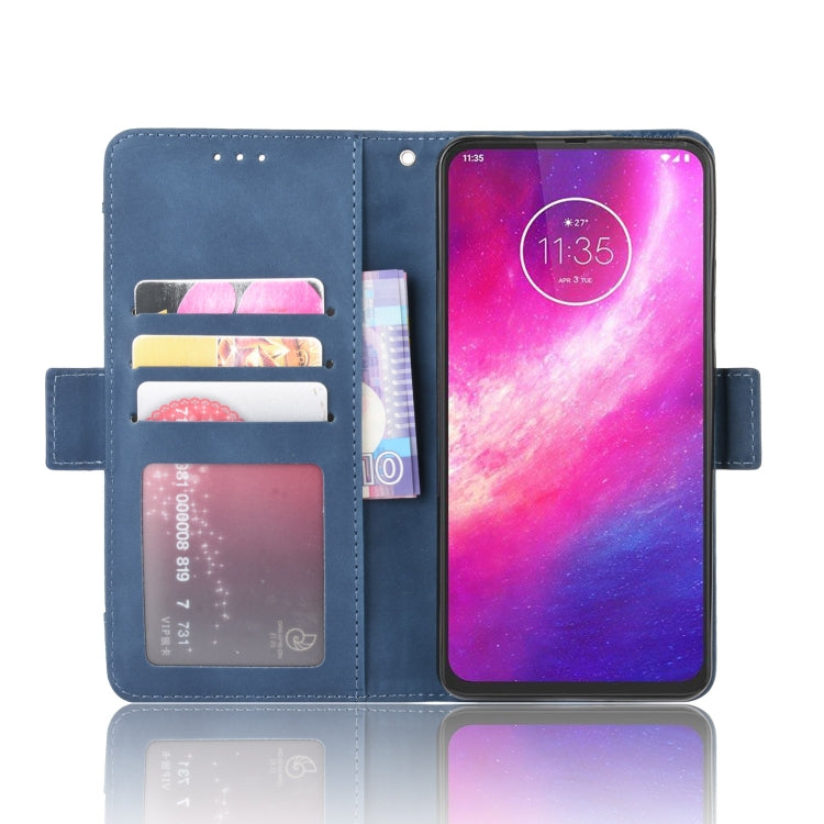 For Motorola One Hyper Wallet Style Skin Feel Calf Pattern Leather Case with Separate Card Slots & Holder & Wallet & Photo Frame