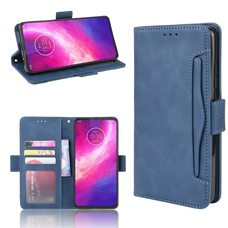 For Motorola One Hyper Wallet Style Skin Feel Calf Pattern Leather Case with Separate Card Slots & Holder & Wallet & Photo Frame