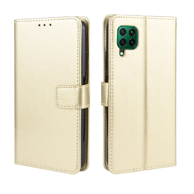 For Huawei P40 Lite / Nova 6 SE Retro Crazy Horse Texture Horizontal Flip Leather Case with Holder & Card Slots & Photo Frame