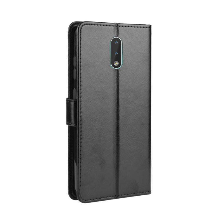 For Nokia 2.3 Retro Crazy Horse Texture Horizontal Flip Leather Case with Holder & Card Slots & Photo Frame