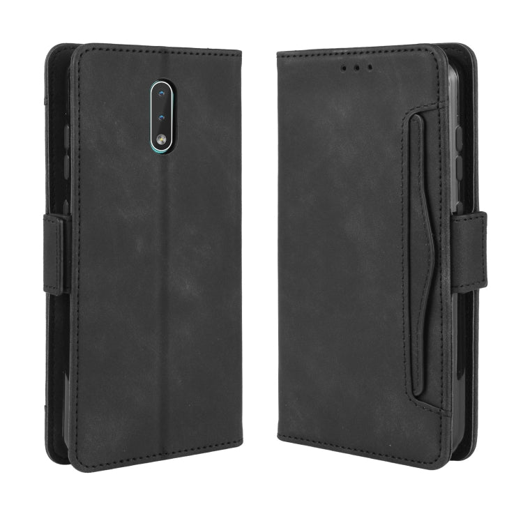 For Nokia 2.3 Wallet Style Skin Feel Calf Pattern Leather Case with Separate Card Slots & Holder & Wallet & Photo Frame