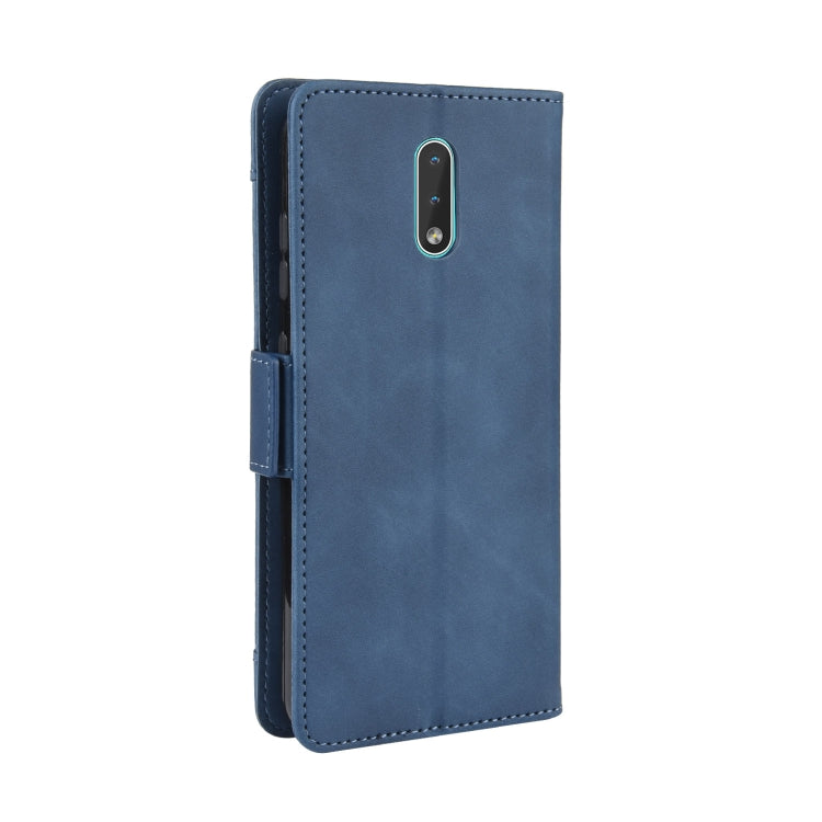 For Nokia 2.3 Wallet Style Skin Feel Calf Pattern Leather Case with Separate Card Slots & Holder & Wallet & Photo Frame