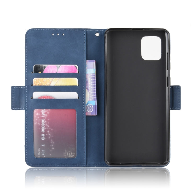 For Galaxy M60S / A81 / Note 10 Lite Wallet Style Skin Feel Calf Pattern Leather Case with Separate Card Slots & Holder & Wallet & Photo Frame