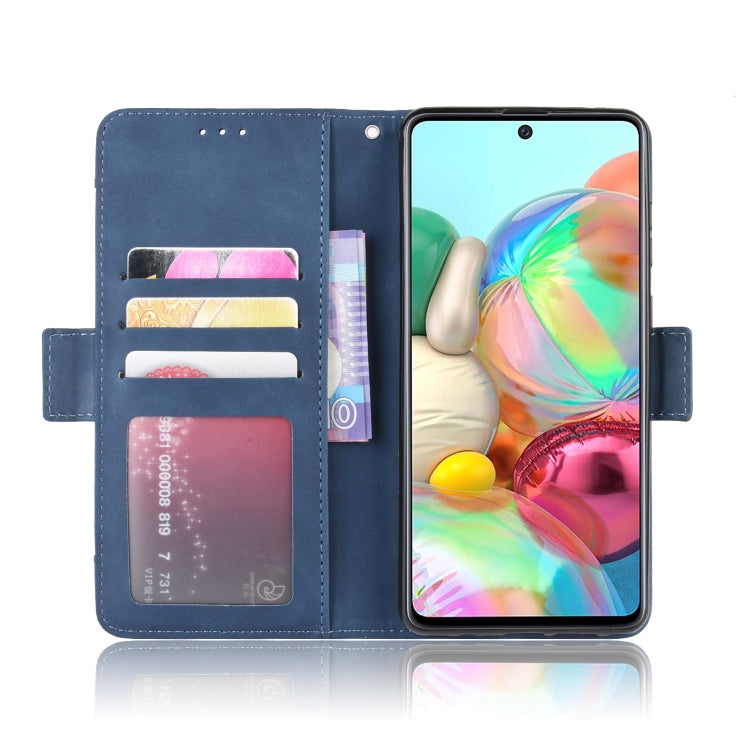 For Galaxy M60S / A81 / Note 10 Lite Wallet Style Skin Feel Calf Pattern Leather Case with Separate Card Slots & Holder & Wallet & Photo Frame