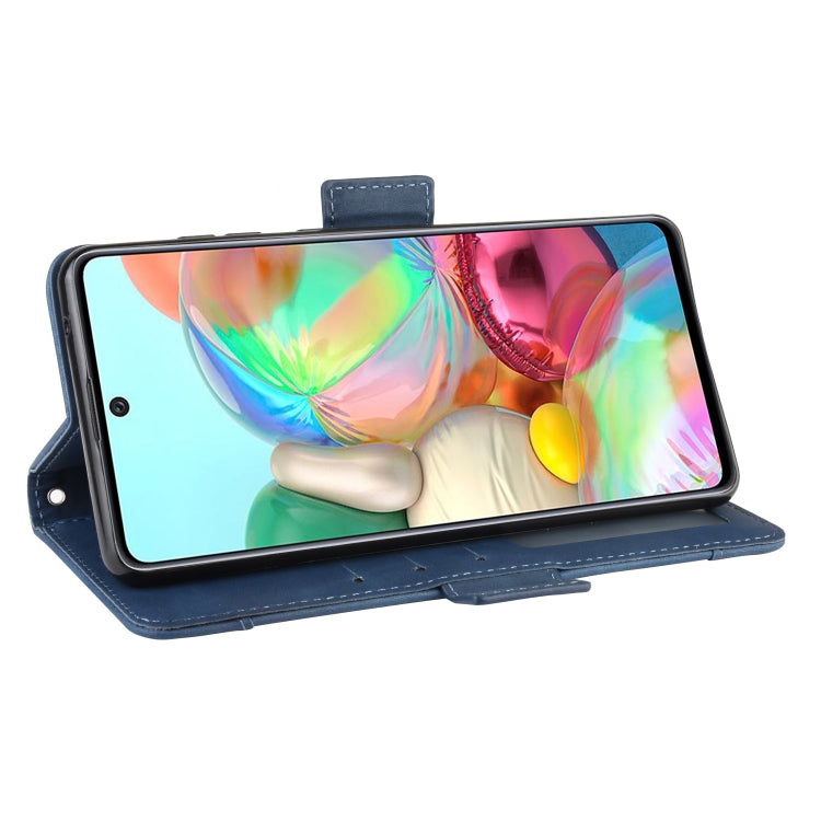 For Galaxy M60S / A81 / Note 10 Lite Wallet Style Skin Feel Calf Pattern Leather Case with Separate Card Slots & Holder & Wallet & Photo Frame