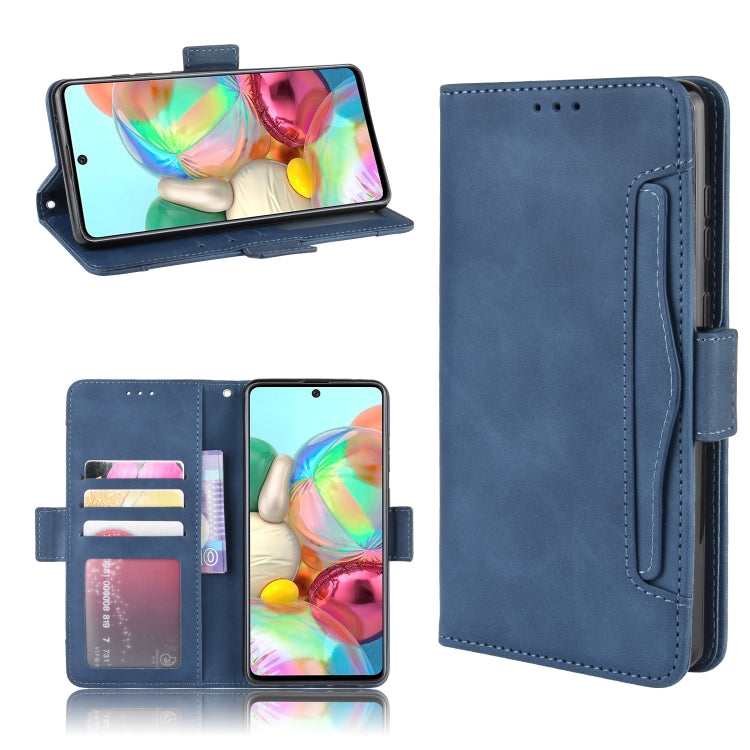 For Galaxy M60S / A81 / Note 10 Lite Wallet Style Skin Feel Calf Pattern Leather Case with Separate Card Slots & Holder & Wallet & Photo Frame