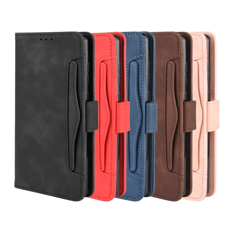 For Galaxy M60S / A81 / Note 10 Lite Wallet Style Skin Feel Calf Pattern Leather Case with Separate Card Slots & Holder & Wallet & Photo Frame