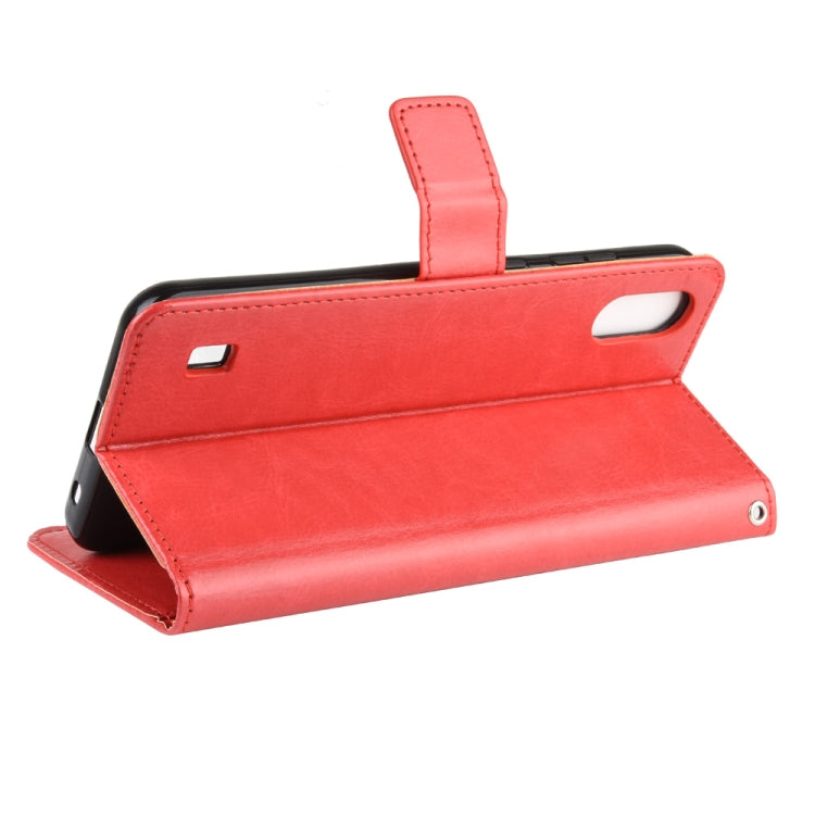 For ZTE Blade A5 2020 Retro Crazy Horse Texture Horizontal Flip Leather Case with Holder & Card Slots & Photo Frame