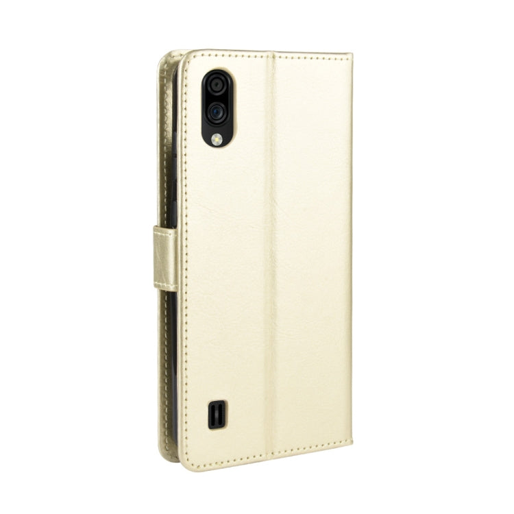 For ZTE Blade A5 2020 Retro Crazy Horse Texture Horizontal Flip Leather Case with Holder & Card Slots & Photo Frame