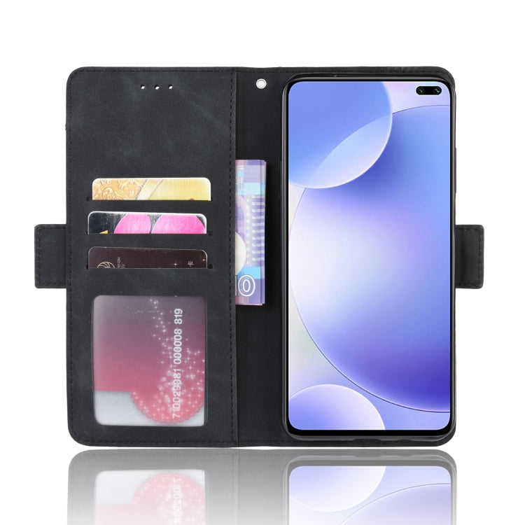 For Xiaomi Redmi K30 Wallet Style Skin Feel Calf Pattern Leather Case with Separate Card Slots & Holder & Wallet & Photo Frame