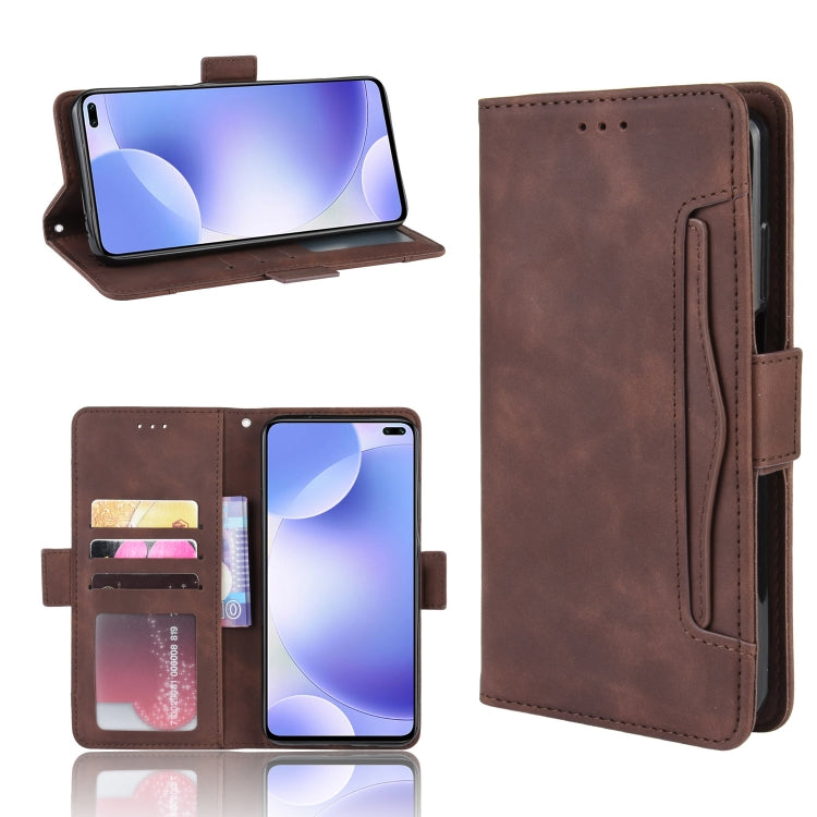 For Xiaomi Redmi K30 Wallet Style Skin Feel Calf Pattern Leather Case with Separate Card Slots & Holder & Wallet & Photo Frame