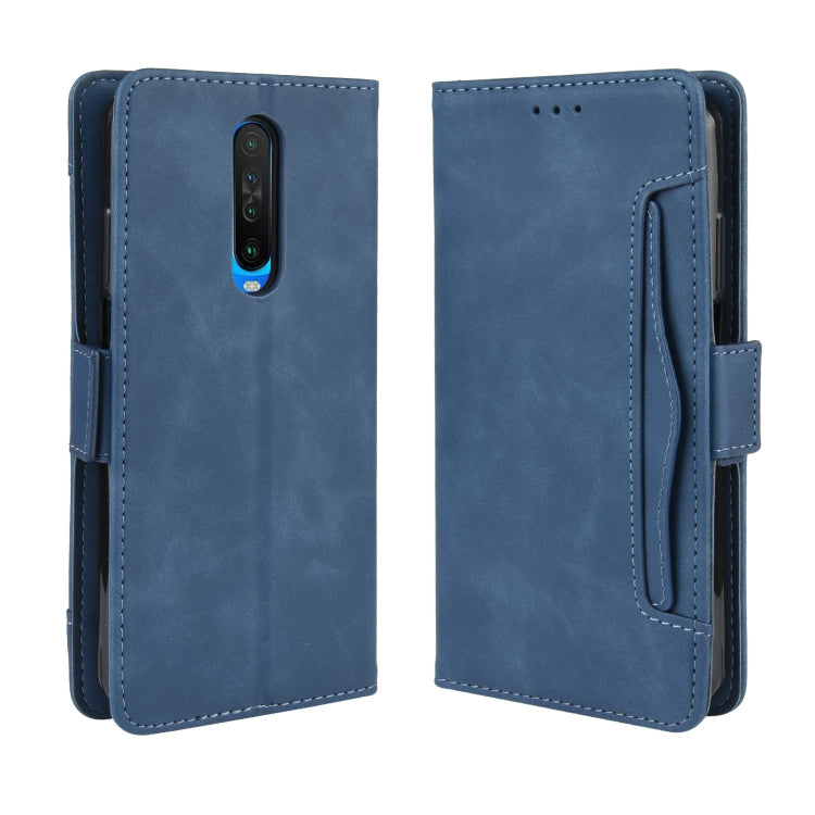 For Xiaomi Redmi K30 Wallet Style Skin Feel Calf Pattern Leather Case with Separate Card Slots & Holder & Wallet & Photo Frame