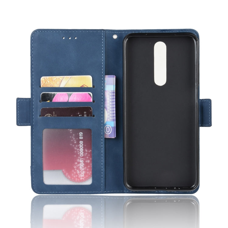 For Xiaomi Redmi K30 Wallet Style Skin Feel Calf Pattern Leather Case with Separate Card Slots & Holder & Wallet & Photo Frame