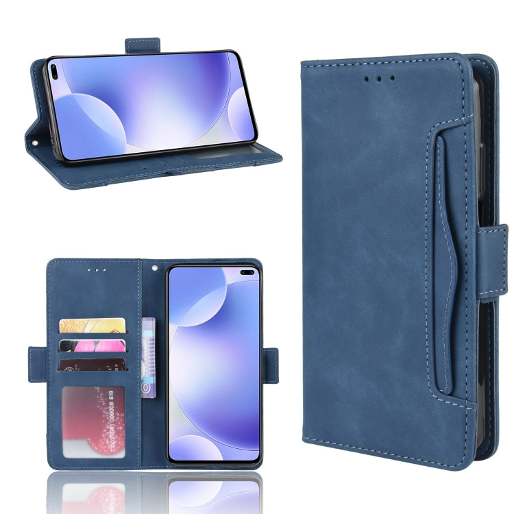For Xiaomi Redmi K30 Wallet Style Skin Feel Calf Pattern Leather Case with Separate Card Slots & Holder & Wallet & Photo Frame