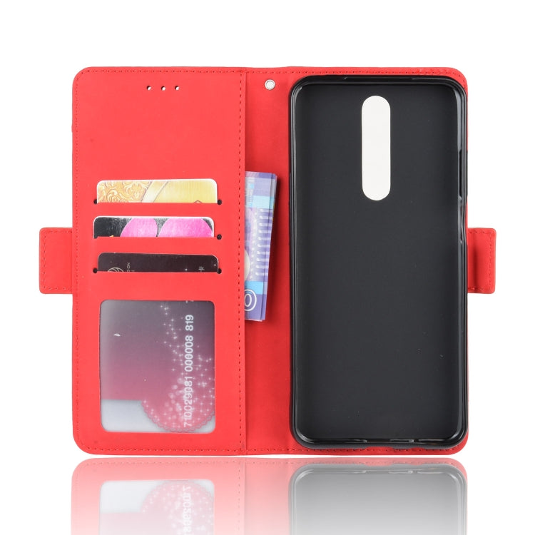 For Xiaomi Redmi K30 Wallet Style Skin Feel Calf Pattern Leather Case with Separate Card Slots & Holder & Wallet & Photo Frame