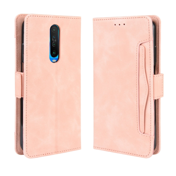 For Xiaomi Redmi K30 Wallet Style Skin Feel Calf Pattern Leather Case with Separate Card Slots & Holder & Wallet & Photo Frame