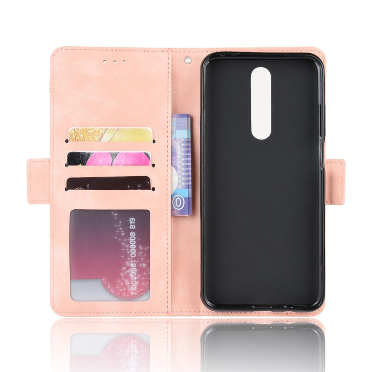 For Xiaomi Redmi K30 Wallet Style Skin Feel Calf Pattern Leather Case with Separate Card Slots & Holder & Wallet & Photo Frame