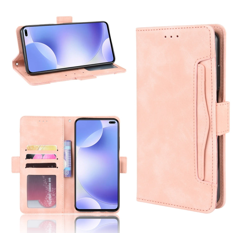 For Xiaomi Redmi K30 Wallet Style Skin Feel Calf Pattern Leather Case with Separate Card Slots & Holder & Wallet & Photo Frame