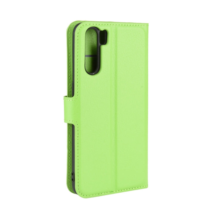 For OPPO A91 Litchi Texture Horizontal Flip PU Leather Case with Holder & Card Slots & Wallet