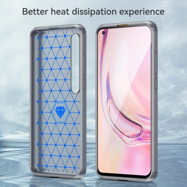 For Xiaomi Mi 10 / 10 Pro Brushed Texture Carbon Fiber TPU Case