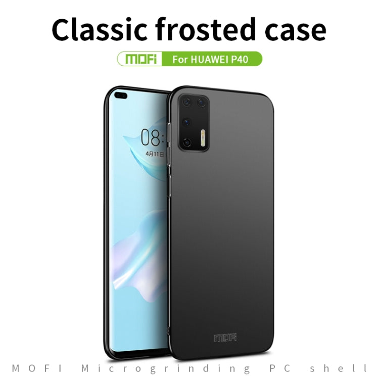 For Huawei P40 MOFI Frosted PC Ultra-thin Hard Case