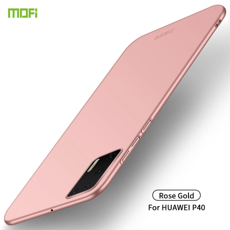 For Huawei P40 MOFI Frosted PC Ultra-thin Hard Case