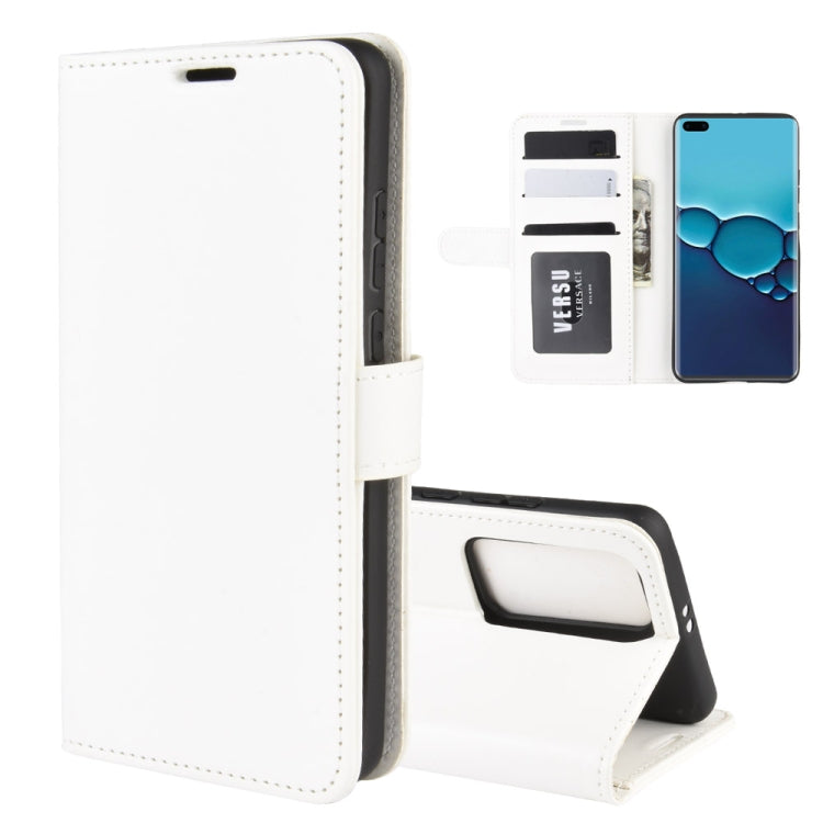 For Huawei P40 R64 Texture Single Horizontal Flip PU Leather Case with Holder & Card Slots & Wallet& Photo Frame