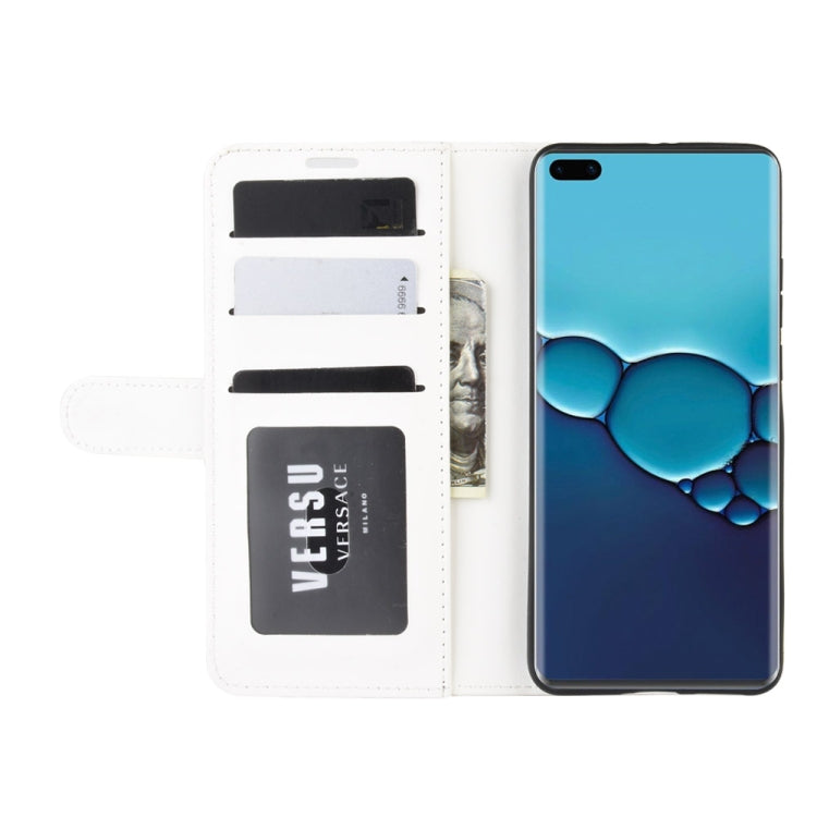 For Huawei P40 R64 Texture Single Horizontal Flip PU Leather Case with Holder & Card Slots & Wallet& Photo Frame