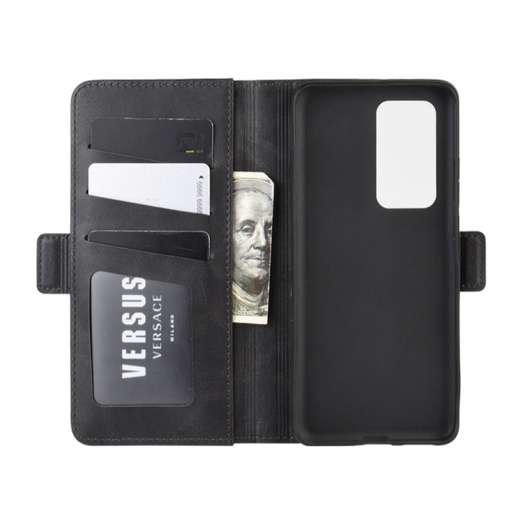 For Huawei P40 Dual-side Magnetic Buckle Horizontal Flip PU Leather Case with Holder & Card Slots & Wallet