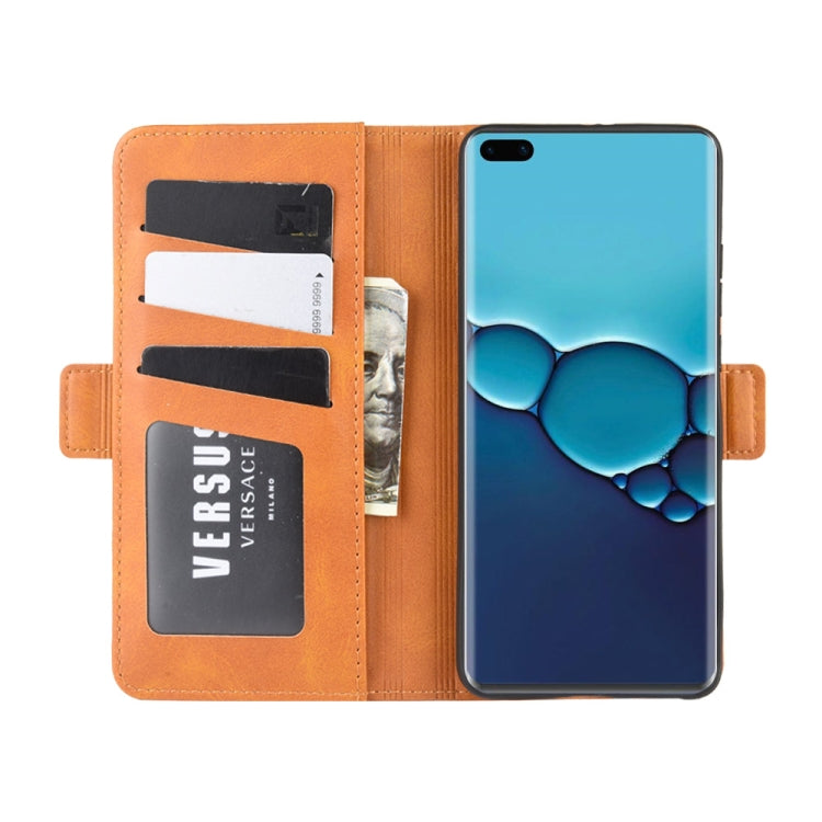 For Huawei P40 Dual-side Magnetic Buckle Horizontal Flip PU Leather Case with Holder & Card Slots & Wallet