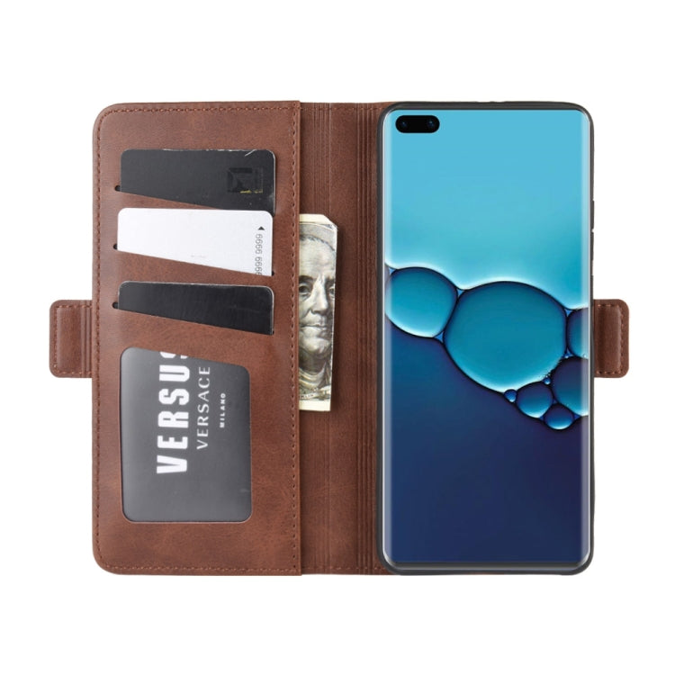 For Huawei P40 Dual-side Magnetic Buckle Horizontal Flip PU Leather Case with Holder & Card Slots & Wallet