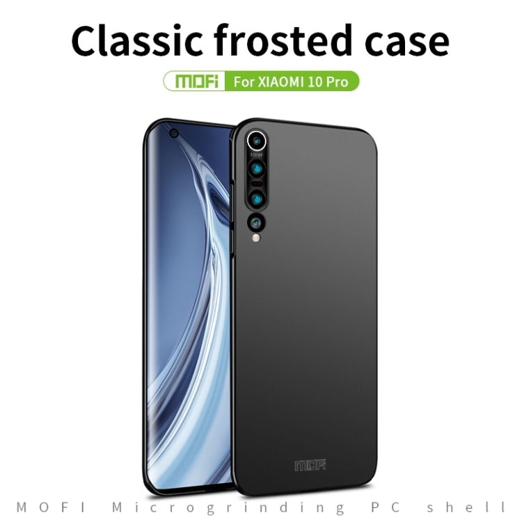 For Xiaomi Mi 10 Pro MOFI Frosted PC Ultra-thin Hard Case