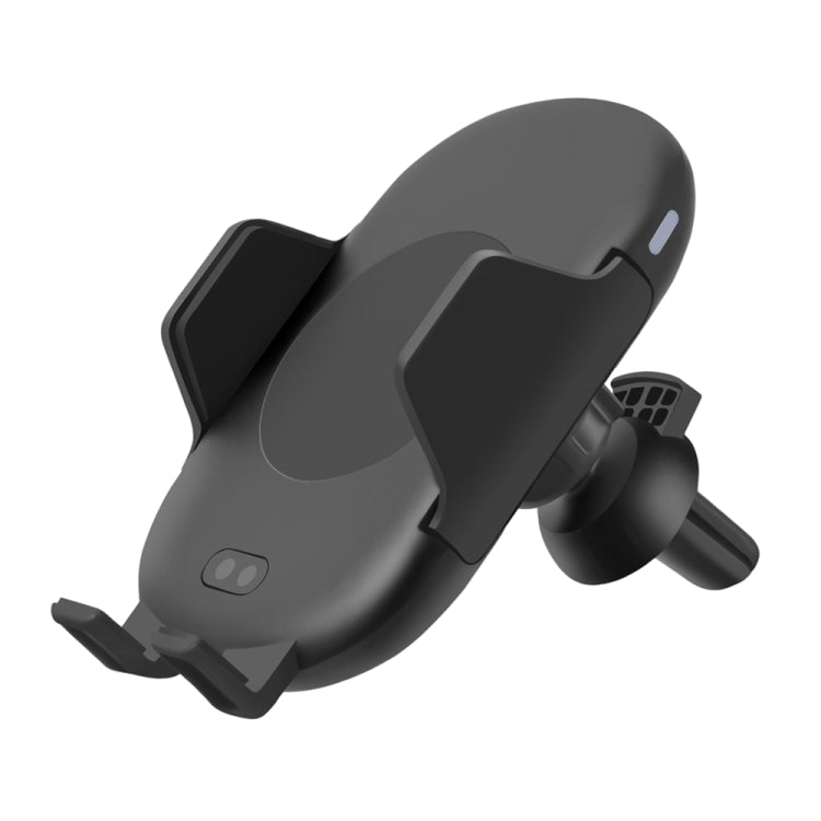 Infrared Induction Car Wireless Charger Dual Legs Air Outlet Holder for iPhone 11 / 11 Pro / 11 Pro Max / X / XR / 8 / 8 Plus, Galaxy S20 / S20+ / S10 / S9 / S8 / S7