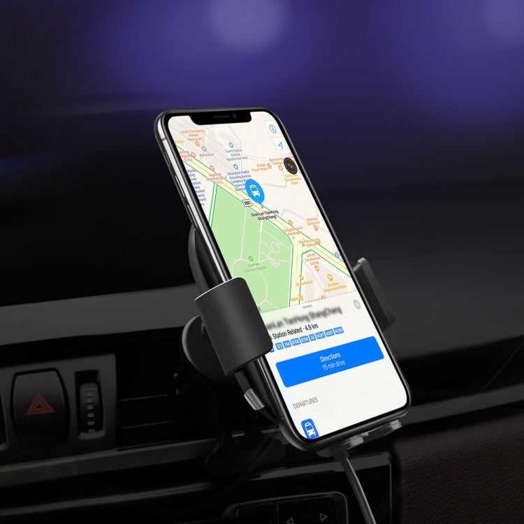 C15 Car Wireless Charger Coil Automatic Induction Wireless Charging Mount Holder