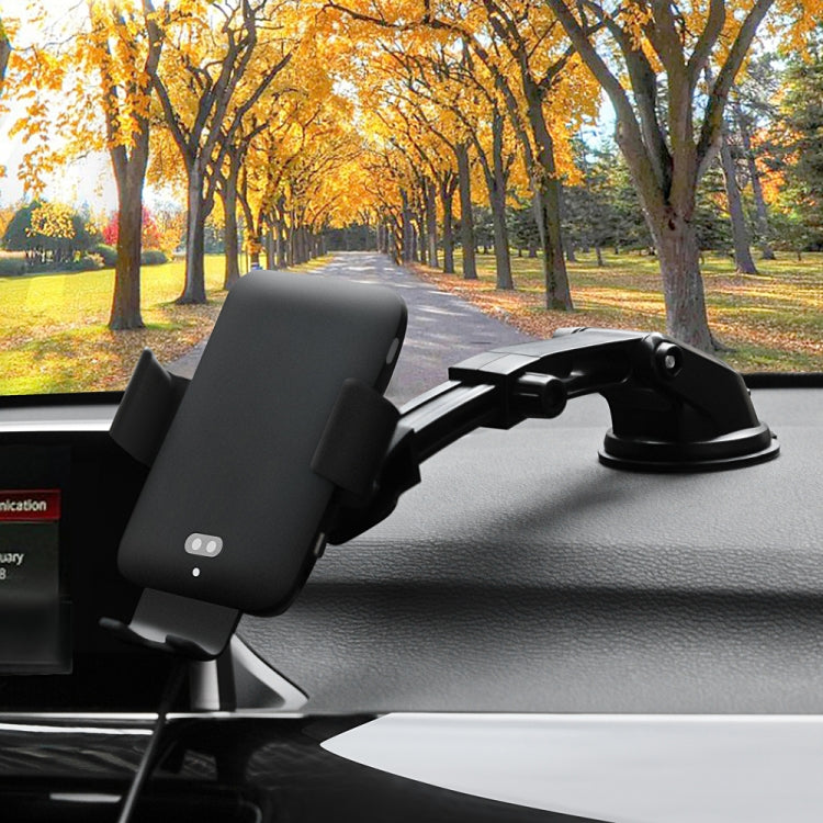 C12 Car Wireless Charger Full-Automatic Infrared Induction Charger Holder