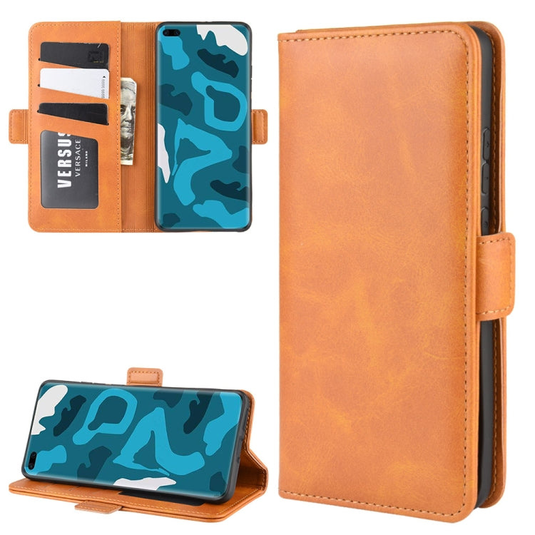 For Huawei P40 Pro Dual-side Magnetic Buckle Horizontal Flip Leather Case with Holder & Card Slots & Wallet & Photo Frame