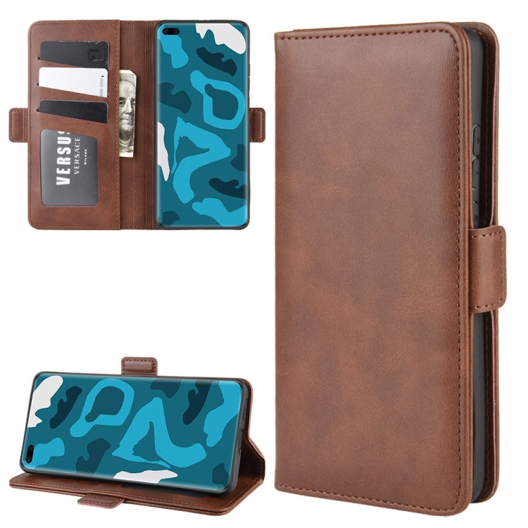 For Huawei P40 Pro Dual-side Magnetic Buckle Horizontal Flip Leather Case with Holder & Card Slots & Wallet & Photo Frame