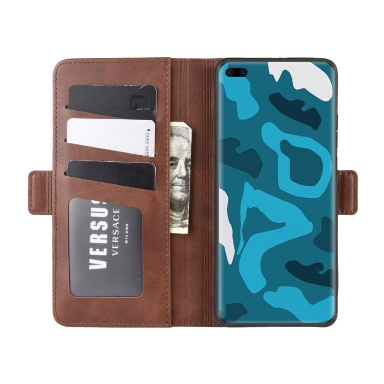 For Huawei P40 Pro Dual-side Magnetic Buckle Horizontal Flip Leather Case with Holder & Card Slots & Wallet & Photo Frame