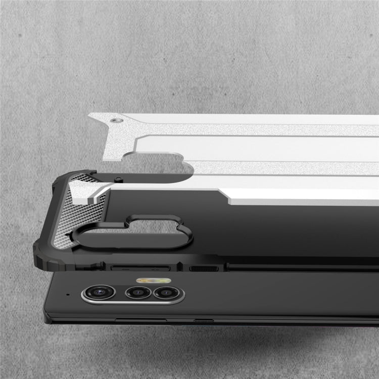 For Motorola Edge Plus Magic Armor TPU + PC Combination Case